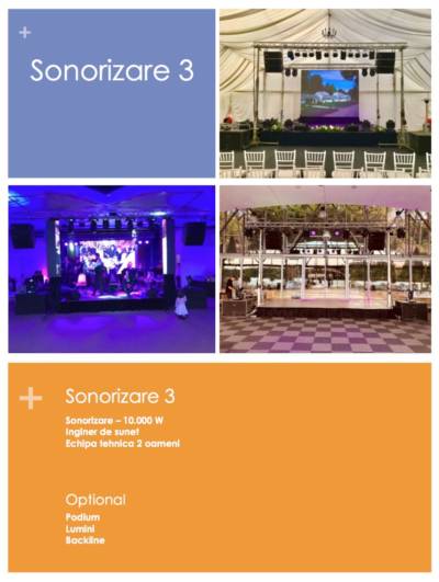 inchiriere sonorizare pentru evenimente corporate nunta